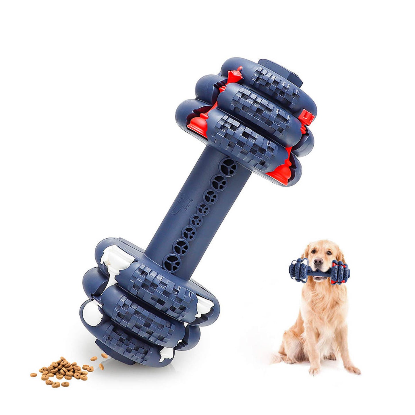 Chew Resistant Dumbbell Dog Toy