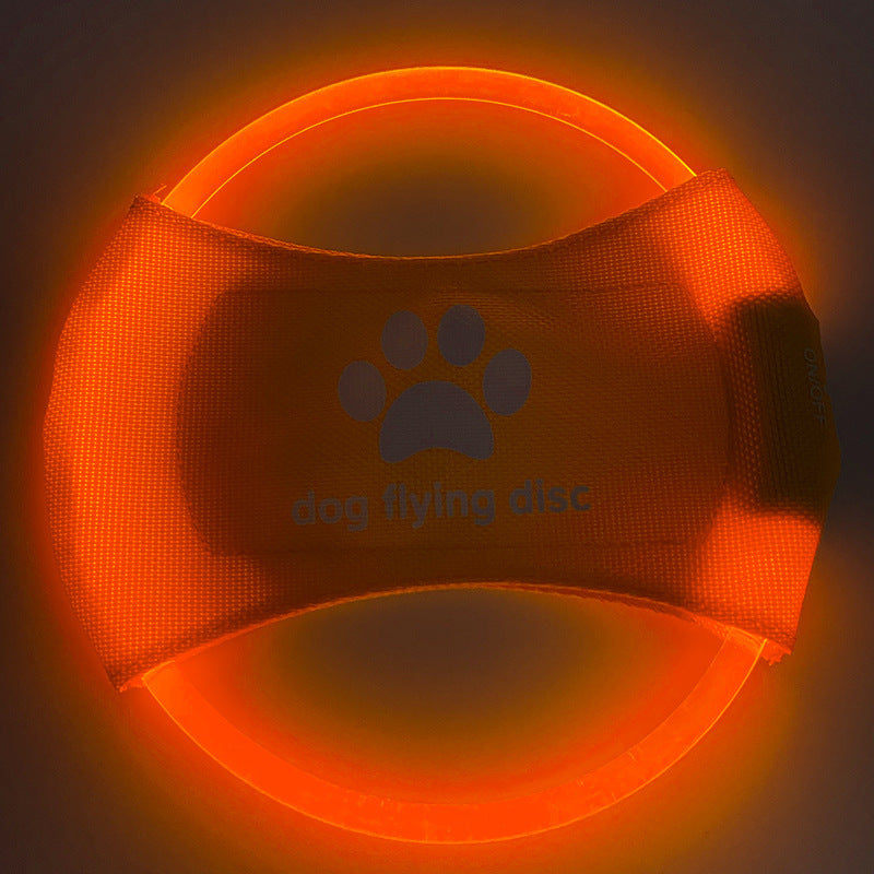 LED Luminous Flying Disk for Pets