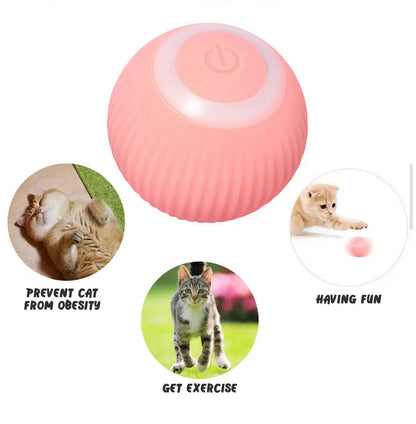 Interactive Smart Pet Ball Toy, Small motion pet ball toy for cats & small dogs