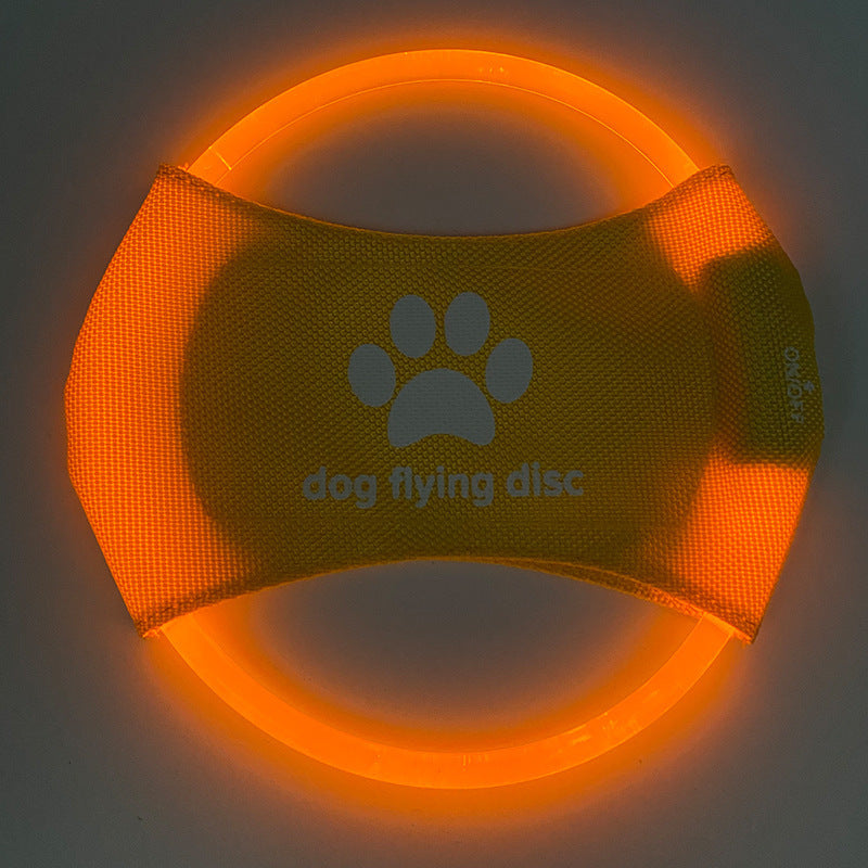 LED Luminous Flying Disk for Pets