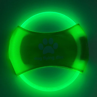 LED Luminous Flying Disk for Pets