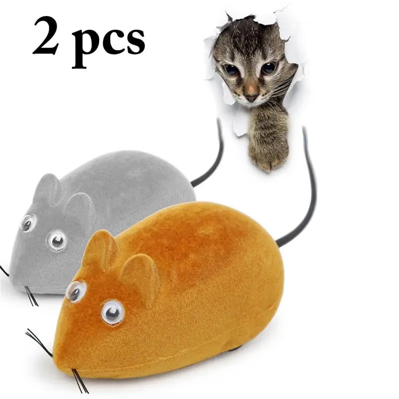 Cat Winding Mechanism Mouse Toy