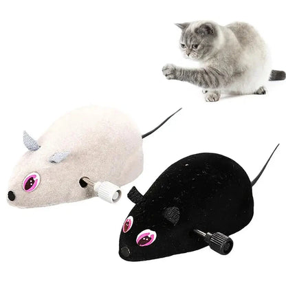 Cat Winding Mechanism Mouse Toy