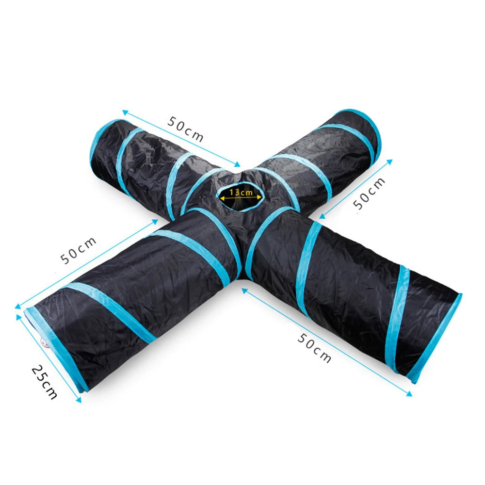 Cat Tunnel Tube Funny Kitten Toy