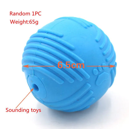 Dog  Nipple Ball Squeaky Toy