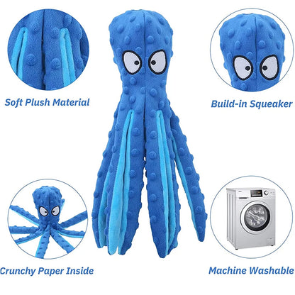 Dog Octopus Skin Shell Plush Toy