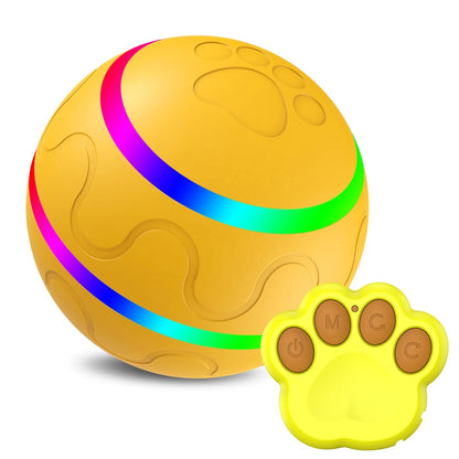 Interactive Ball Dog Toy w/Remote Control, Dog Ball for Stimulation, & Boredom