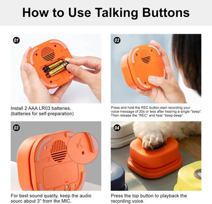 Pet Communication Vocal Training Toy