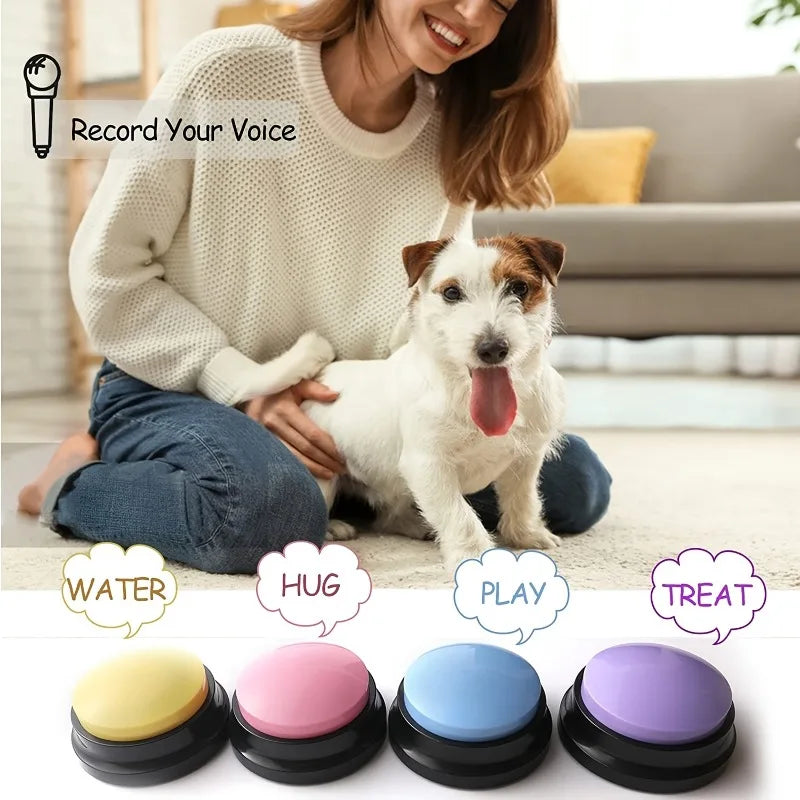 4-pack Training Dog Buttons