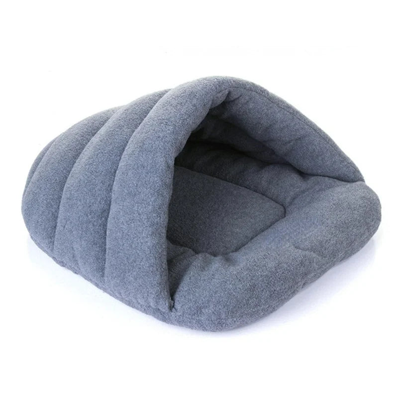 Dog Thick Fleece Warm Cave Bed