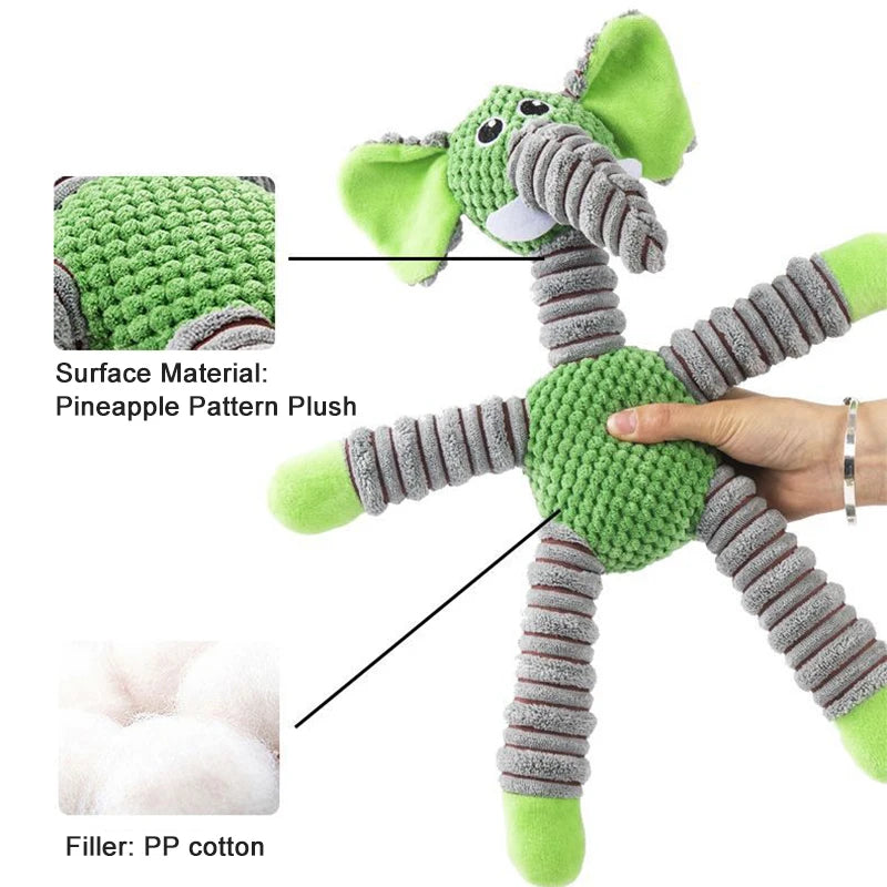 Pet Squeaky Plush Whistling Toy