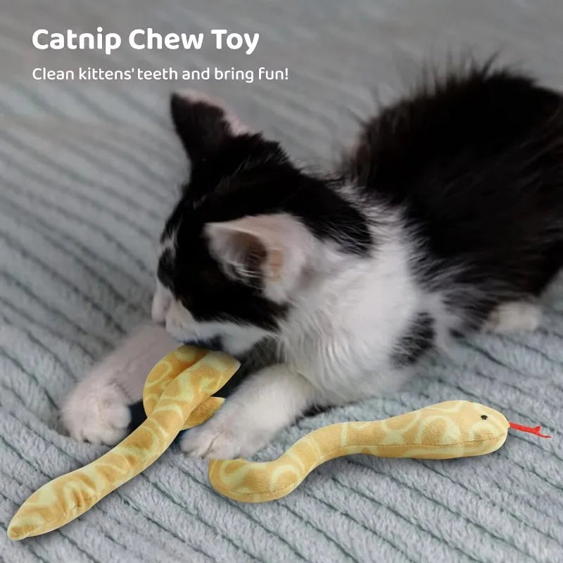 Cat Gluttonous Snake Catnip Toy