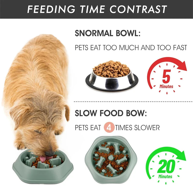 Dog Anti-choking Slow Feeding Bowls