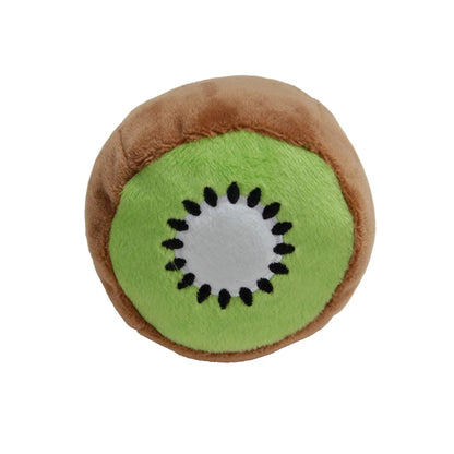 Dog Fruit Kiwi Avocado Squeaky Toy