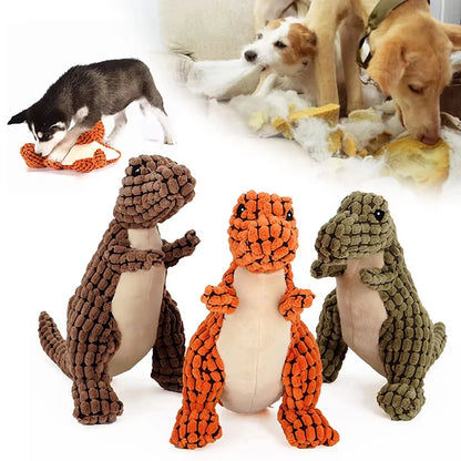 Dog Animal Shape Squeak Plush Toy