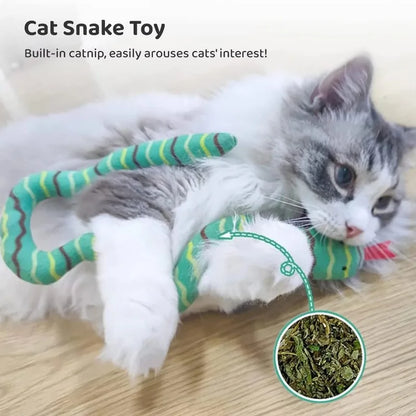 Cat Gluttonous Snake Catnip Toy