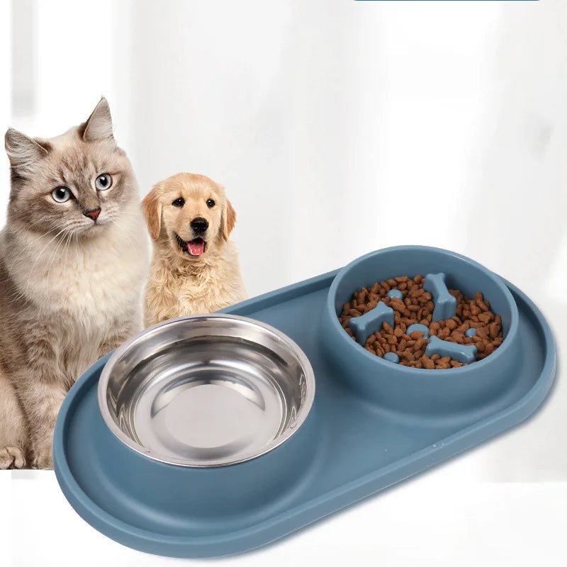 Pet Silicone Base Feeding Bowl