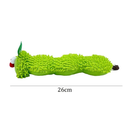 Pet Caterpillar Shaped Plush Toy