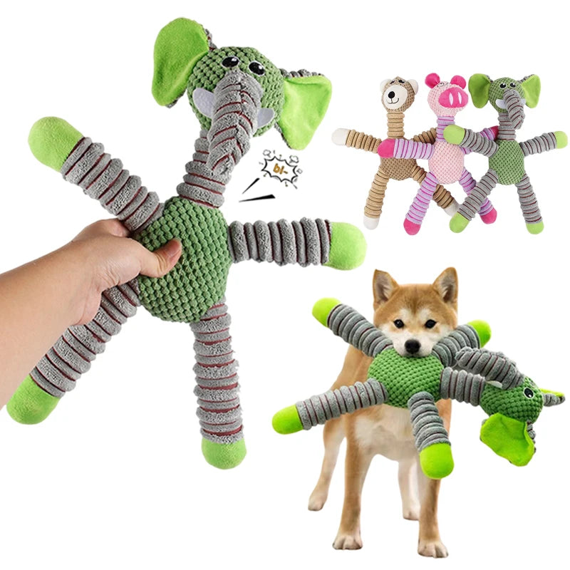 Pet Squeaky Plush Whistling Toy