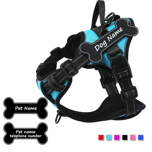 Dog Breathable Patch Harness