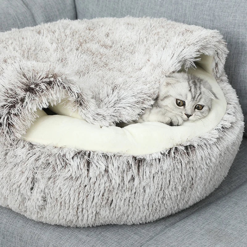 Cat Round 2 In 1 Warm Nest bed