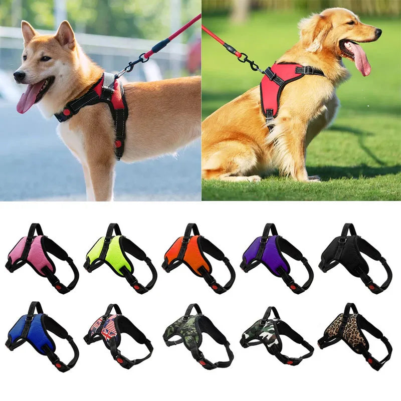 Dog Reflective Adjustable Harness