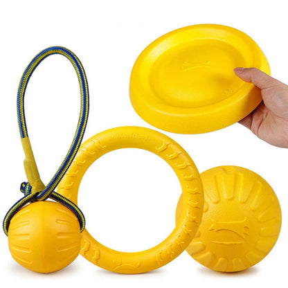 Pet Flying Discs Training Ring Toy