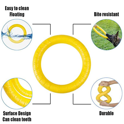 Pet Flying Discs Training Ring Toy