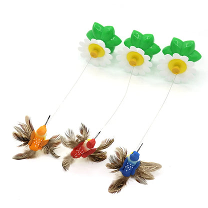 Flying Butterfly Pet Interactive Toy