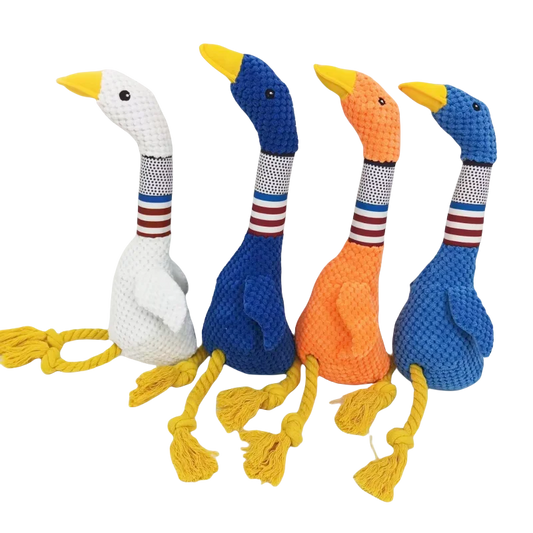 Dog  Long Necked Duck Plush Toy