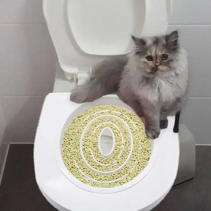 Kitten For Reusable Pet Litter Trainer Potty