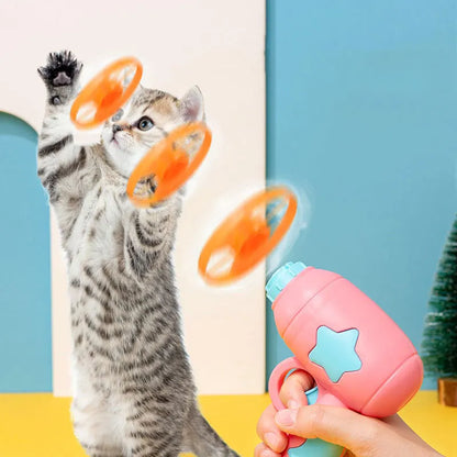 Cat Interactive Flying Discs Launcher