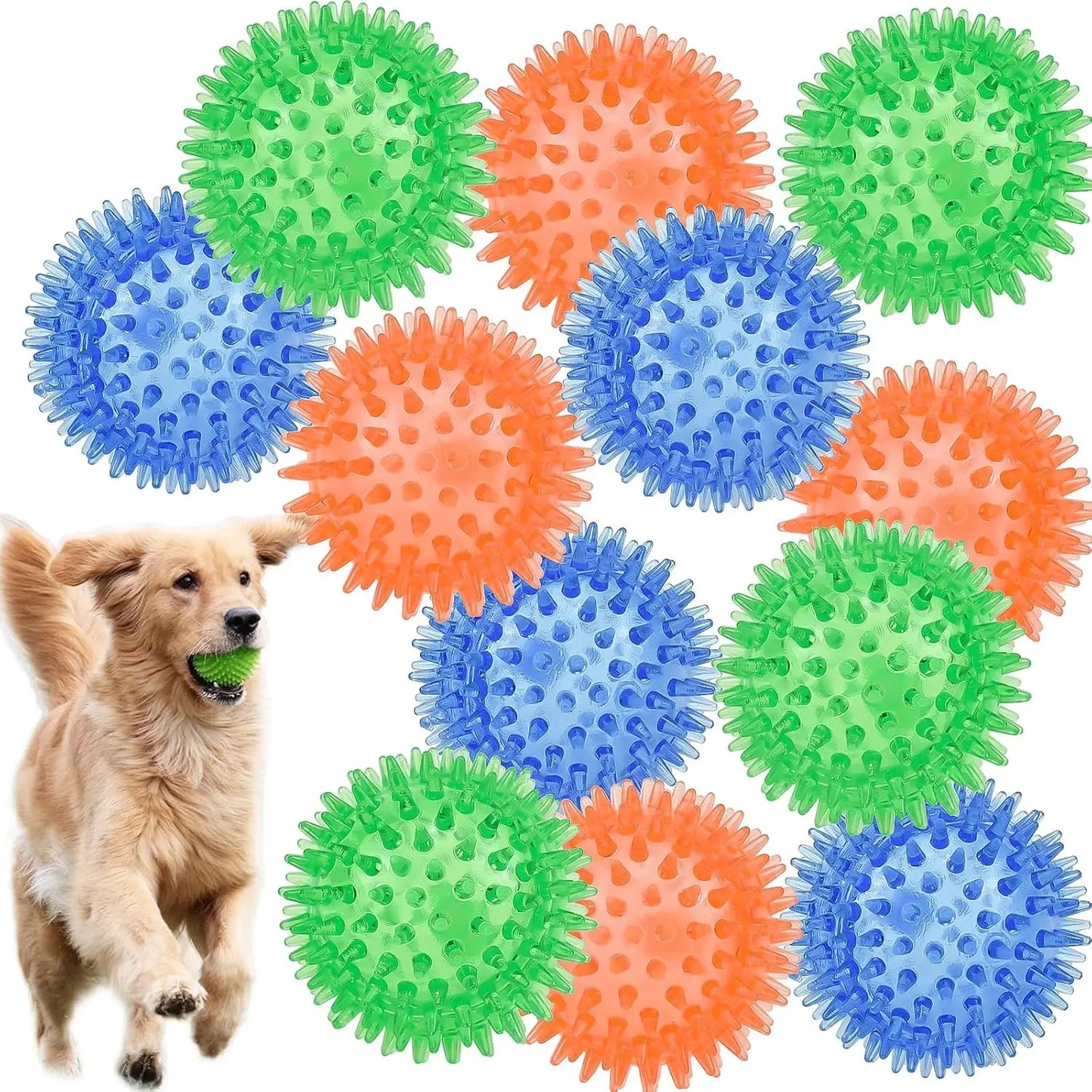 Dog Gum Health Squeaky Ball Toy