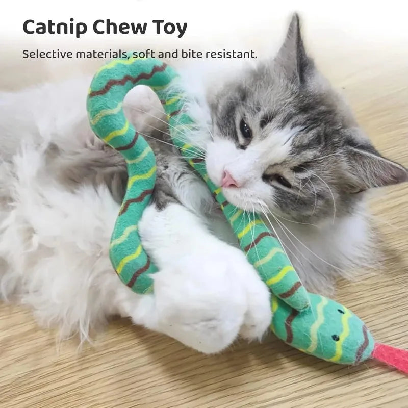 Cat Gluttonous Snake Catnip Toy