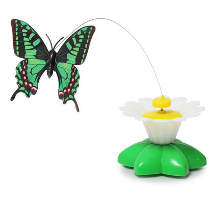 Flying Butterfly Pet Interactive Toy