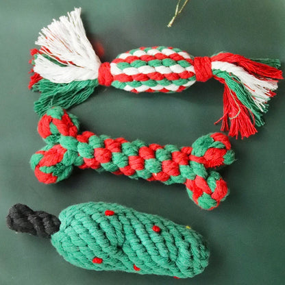 Dog Braided Cotton Rope Toy