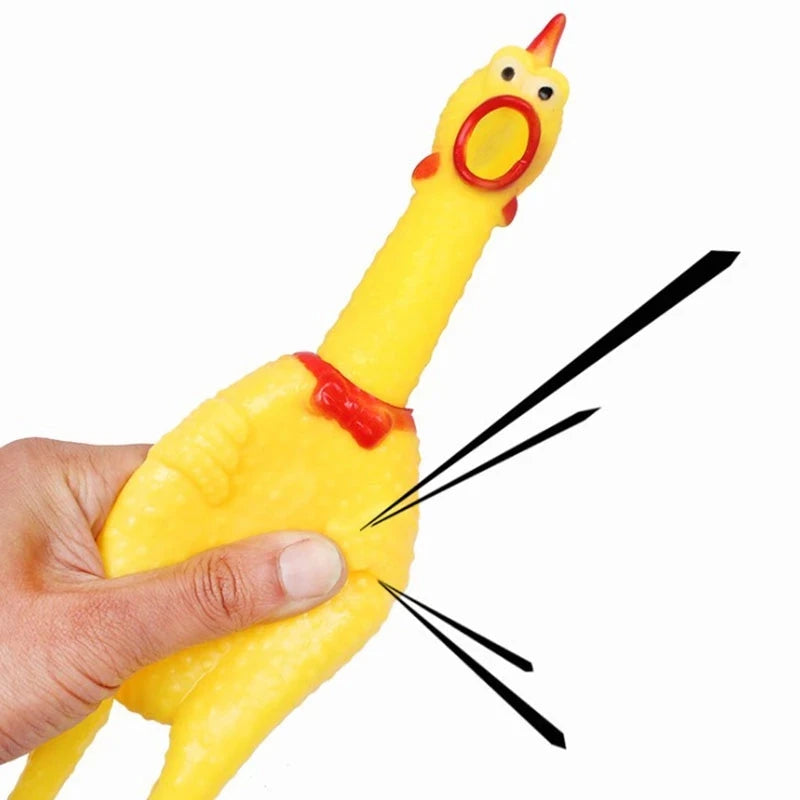 Dog Squeaky Chicken Toy