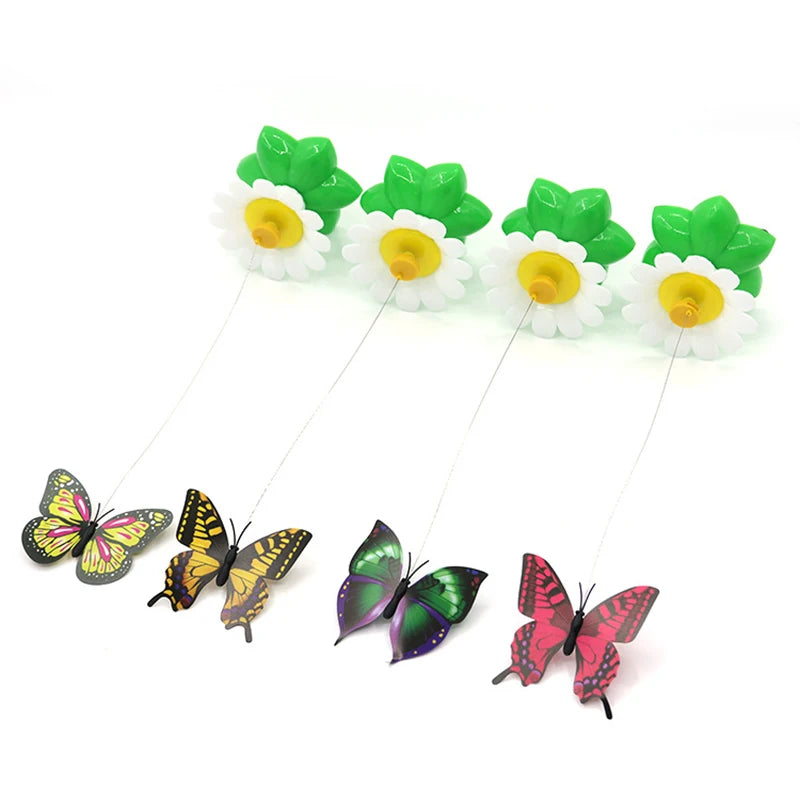 Flying Butterfly Pet Interactive Toy