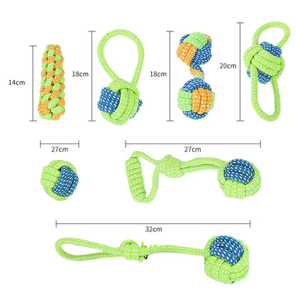 Dog Cotton Rope Ball Toy