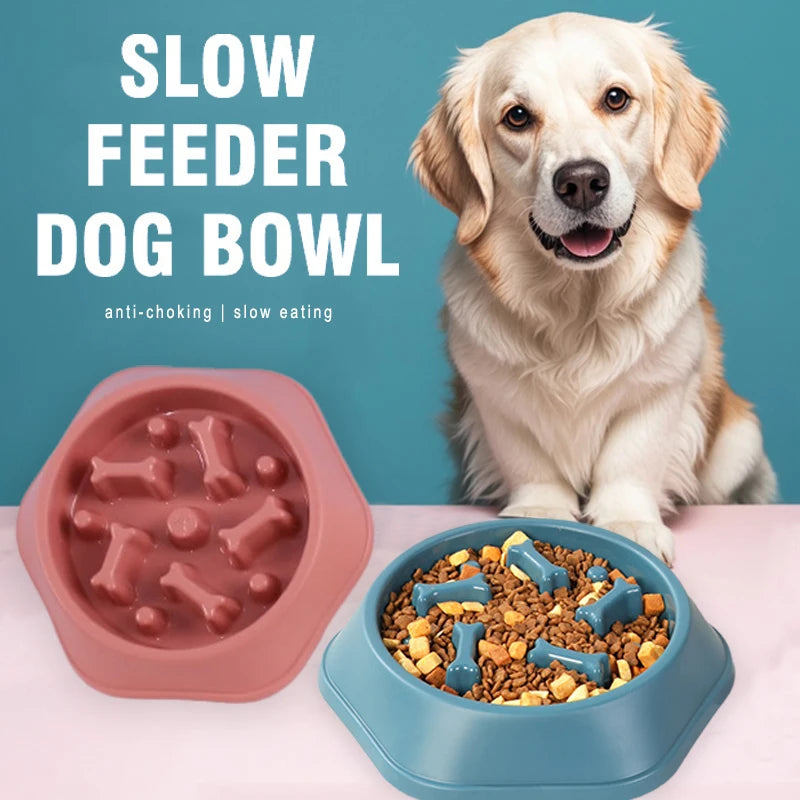 Dog Anti-choking Slow Feeding Bowls