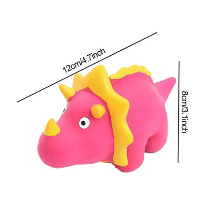 Dog Squeaky Dinosaur Toy