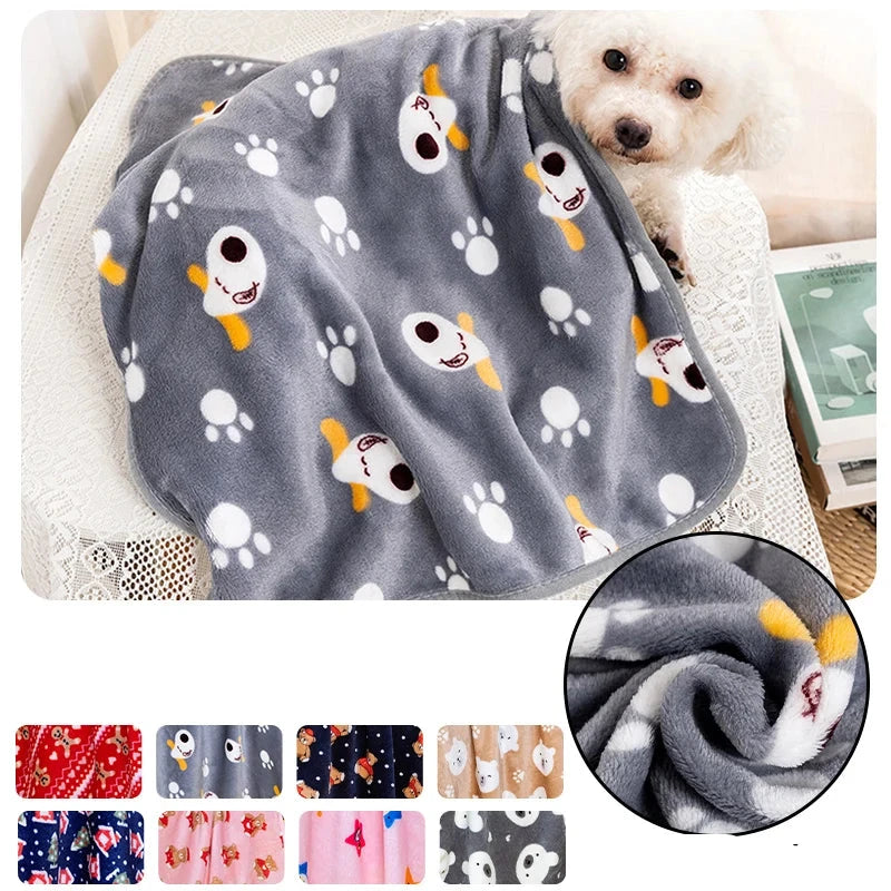 Warm Soft Dog Blanket Mat