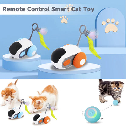 Cat Moving Remote Mouse Toy