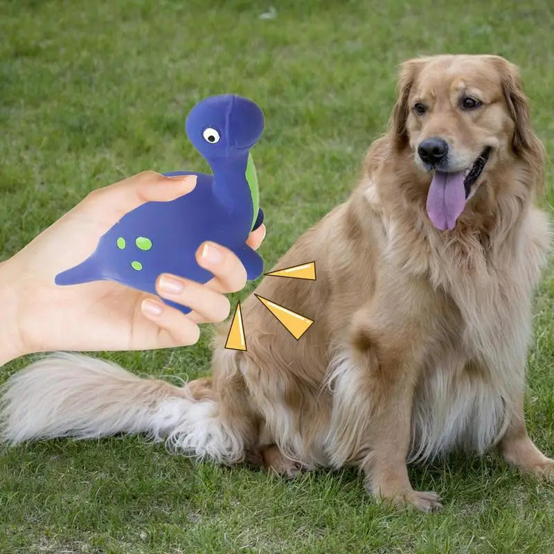 Dog Squeaky Dinosaur Toy