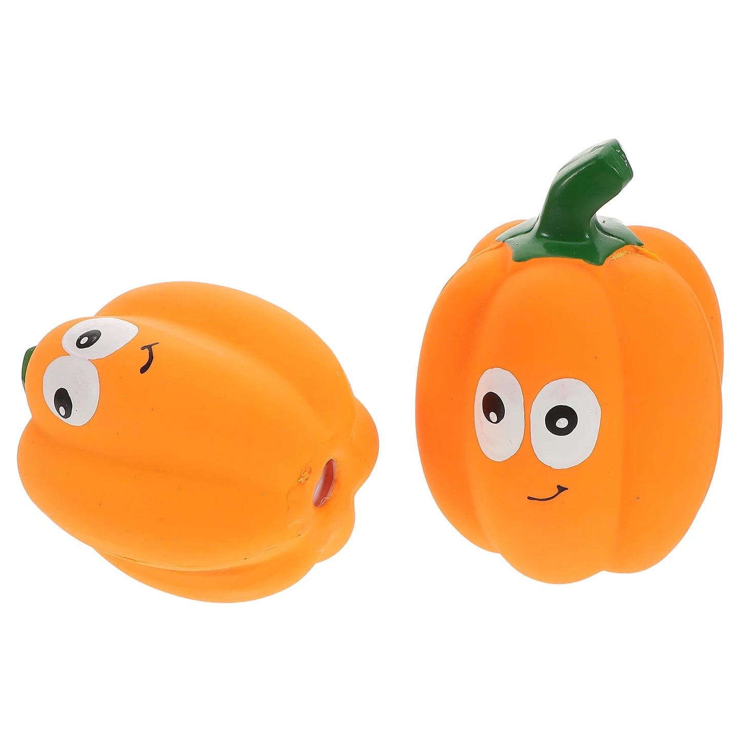 Dog Pumpkin Molar Squeaky Toy