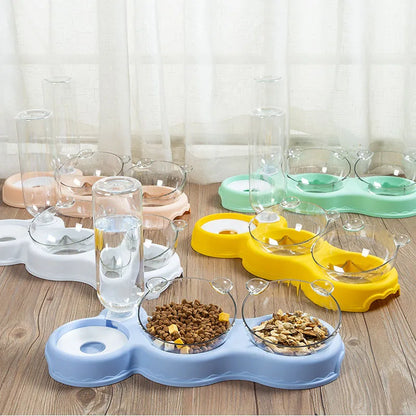 Dog Automatic 3-in-1 Feeding Bowl