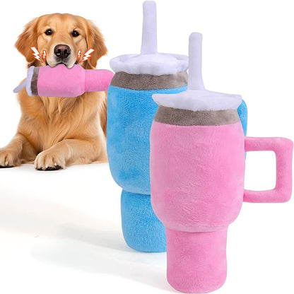 Dog Water Bottle Shape Plush Toy