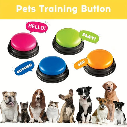 4-pack Training Dog Buttons