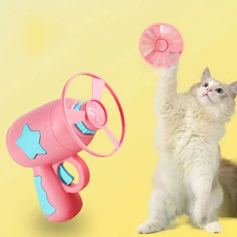 Cat Interactive Flying Discs Launcher