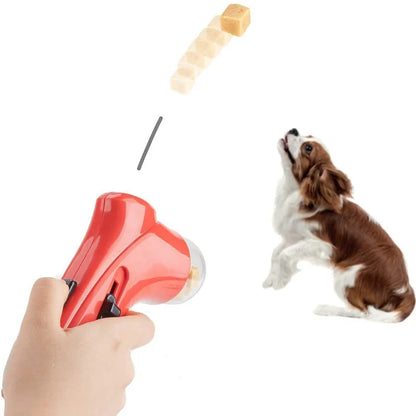 Dog Training Treat Launcher Gun